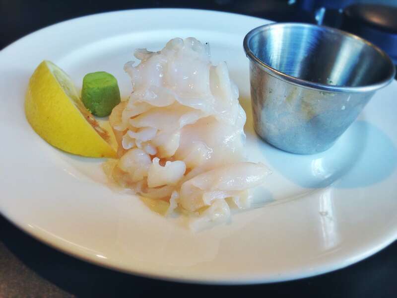 Geoduck &amp;amp; lemon