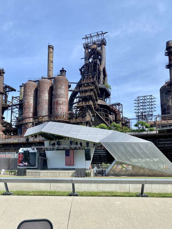 In operation from 1857 until 1995, the former Bethlehem Steel Mill started as an ironworks known as the Bethlehem Iron Company, which was founded in 1857 as the Saucona Iron Company.  The company was reformed as Bethlehem Steel Company in 1899, and