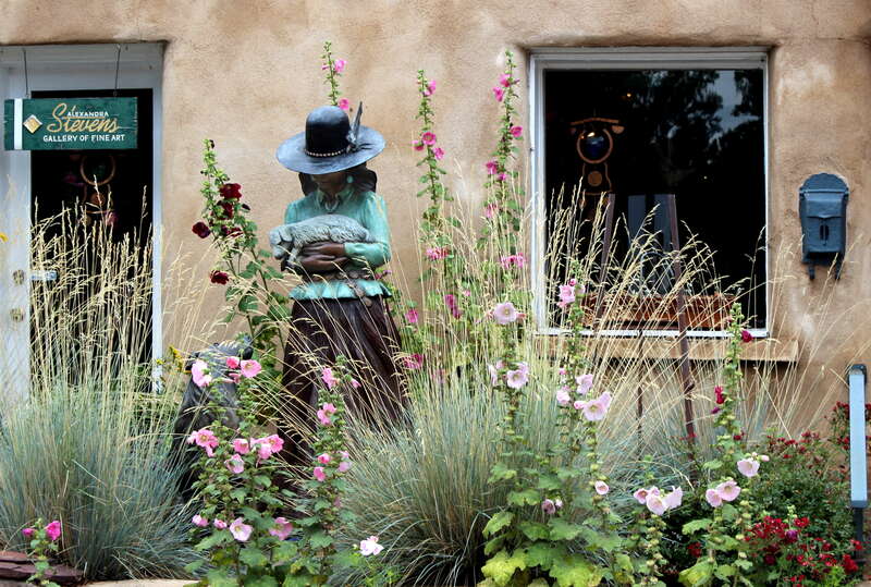 Stevens Gallery of Fine Art - Canyon Road - Santa Fe, New Mexico, USA