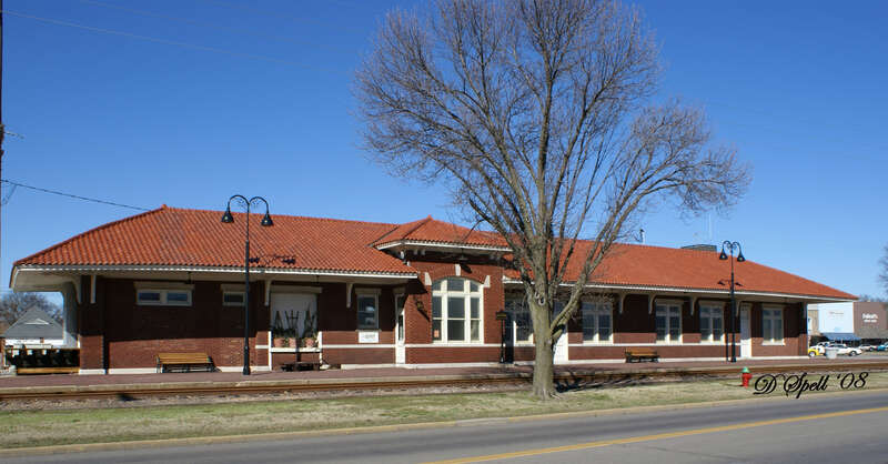 Sikeston St. Louis, Iron Mountain and Southern Railway Depot, Front St. between Scott and New Madrid Sts. Sikeston