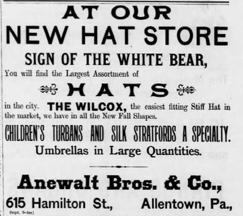 Anewalt Brothers Newspaper Ad