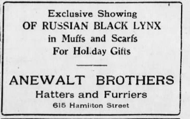 Anewalt Brothers Newspaper Ad