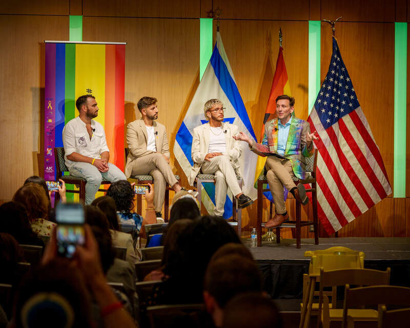 We Belong: Pride and Solidary Event hosted by the Embassy of Israel, Washington, DC USA, Featuring Daniel-Ryan Spaulding, Judy Gold, Rep Ritchie Torres, Ambassador to Israel H.E. Michael Herzog