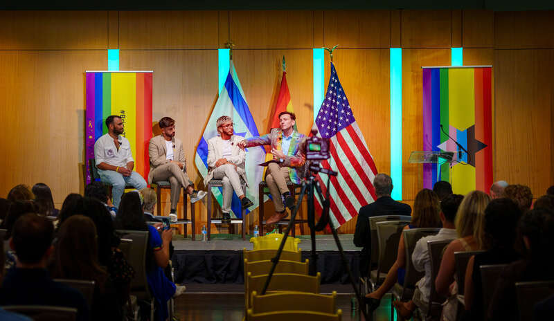 We Belong: Pride and Solidary Event hosted by the Embassy of Israel, Washington, DC USA, Featuring Daniel-Ryan Spaulding, Judy Gold, Rep Ritchie Torres, Ambassador to Israel H.E. Michael Herzog