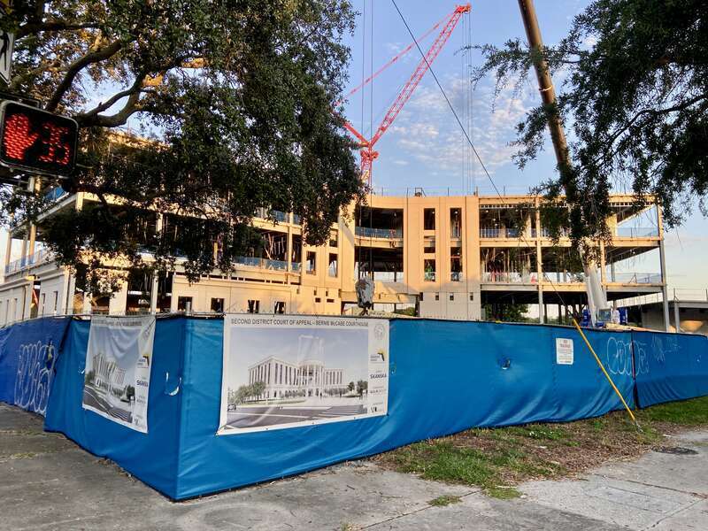 Construction begins on new Second District Court of Appeal Courthouse.
St. Petersburg, Florida, United States