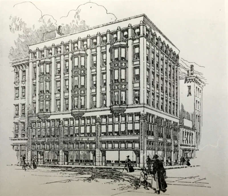 Aberdeen Building, St. Louis, MO (USA), 1907, designed by Isaac S. Taylor.