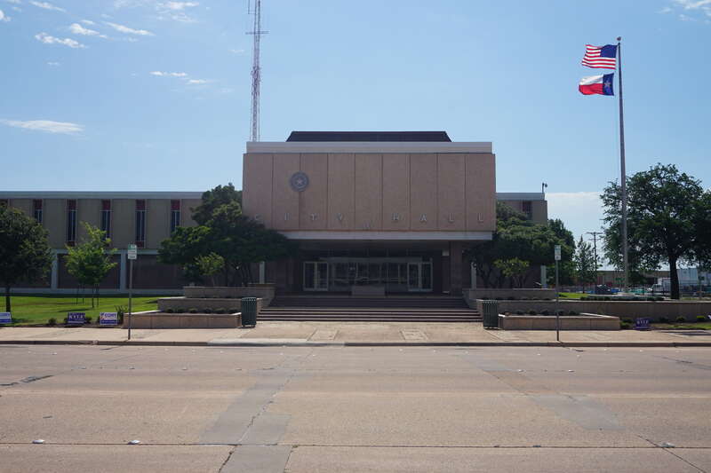 City Hall in Abilene, Texas (United States).