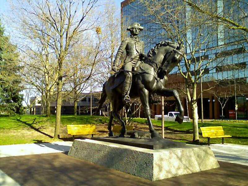 General &quot;Mad&quot; Anthony Wayne, Fort Wayne's namesake.