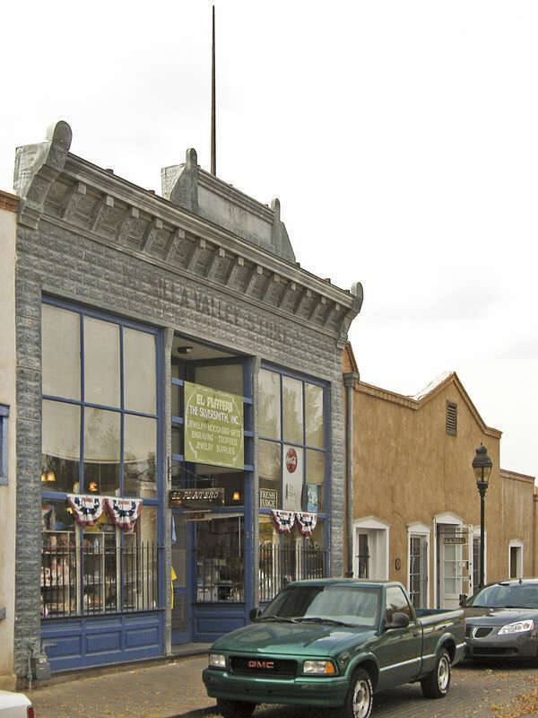 The Barela-Reynolds House comprises two adjacent stores located on the west side of Mesilla Plaza at 2340-2350 Calle de Principal in Mesilla, New Mexico. The store on the left now houses El Platero Gift Shop and the store on the right houses La Zia
