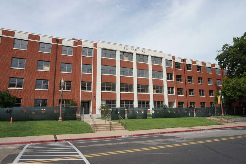 Penland Residence Hall on the campus of Baylor University in Waco, Texas (United States).