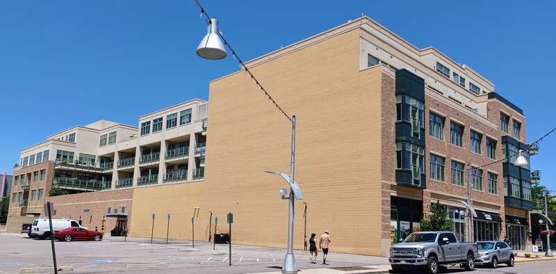 Belmar Plaza Residences, SE corner