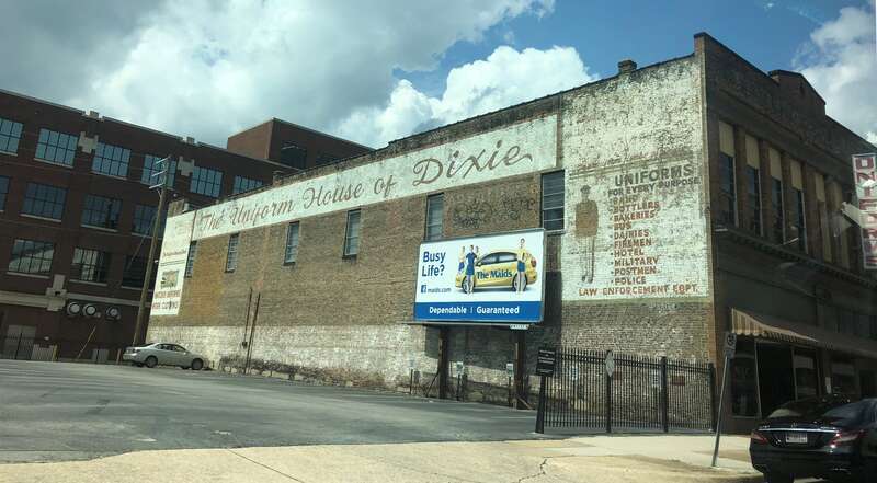 Historic quarter around 3rd Avenue in downtown Birmingham, Alabama.