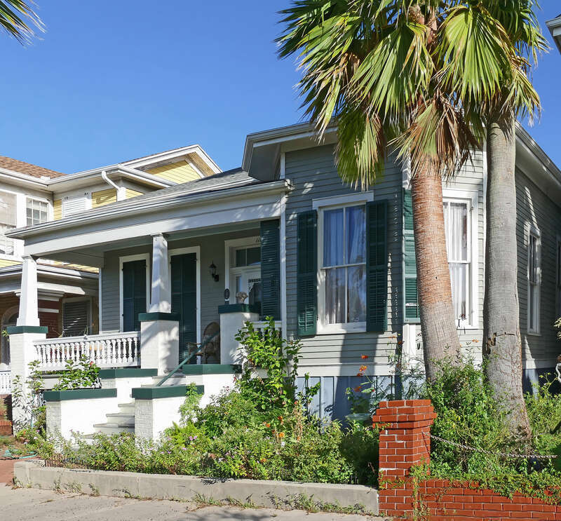 The son of German immigrants, Joseph Boddeker came to Galveston with his parents about 1850. After service in the Civil War, he worked as a riverboat pilot and purchased this lot for his family home in the 1870s. When the original Boddeker House was