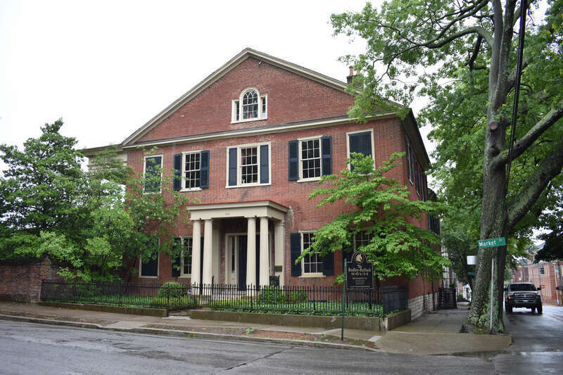 The Bodley-Bullock House (1814) in Lexington, Kentucky was the home of Mayor Thomas Pindell and other notable residents, and it is a contributing resource in the Gratz Park Historic District.