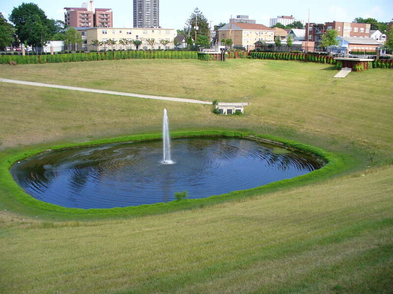 Boneyard Detention Basin, Champaign, Illinois