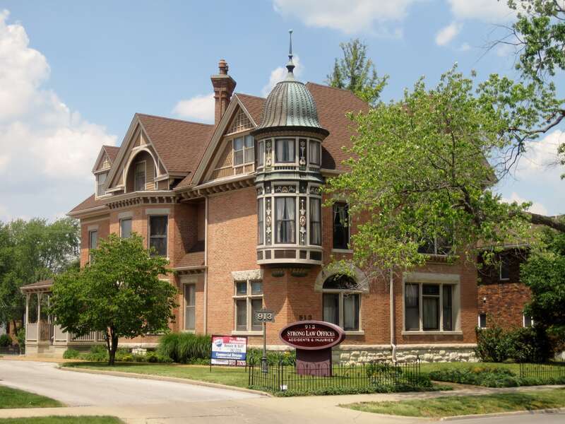 Bressmer-Baker House in Springfield, IL