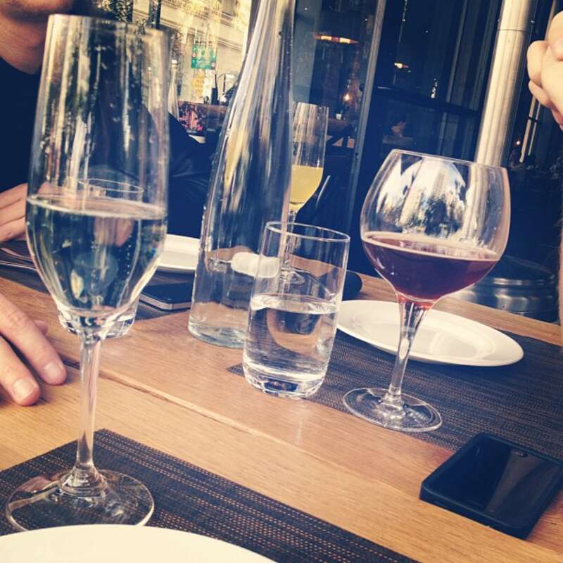 brunch drinks and boy fingers