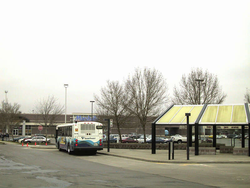 Bus at Pierce county Transit Facility across a large parking lot from the Lakewood Towne Centre.
This work is licensed under a
Creative Commons Attribution 3.0 United States License.

Please Attribute to:  Brett VA