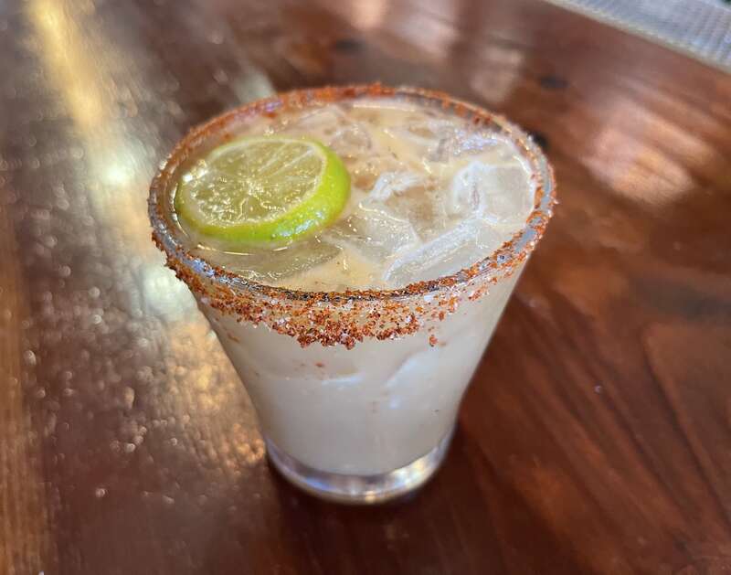 Tamarind margarita at Cascabel, Santa Rosa, California.