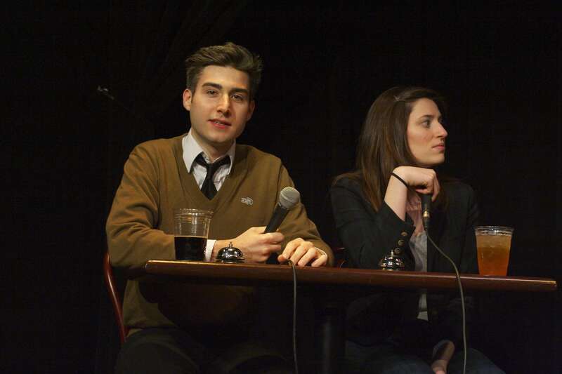 From &quot;The Fascinator&quot;, a panel quiz show at the new UCB East Theatre, featuring interesting and tricky facts to puzzle a new panel of hilarious and charming guests every show!