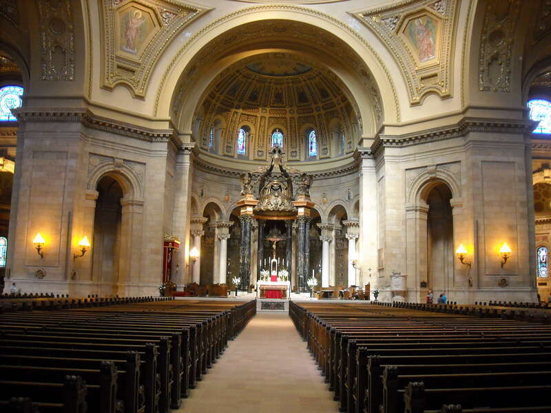 Interior of the Cathedral of Saint Paul.