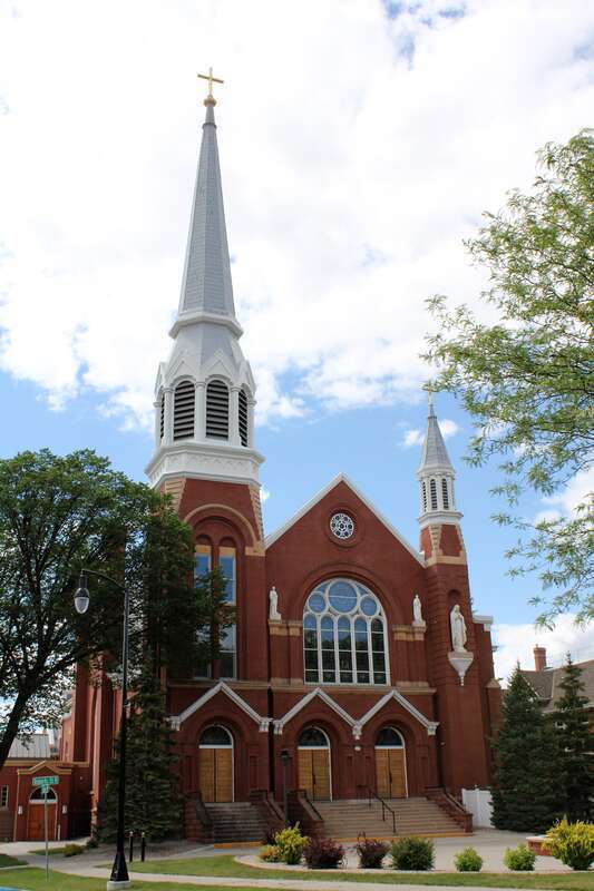 The Cathedral of St. Mary in Fargo, North Dakota.