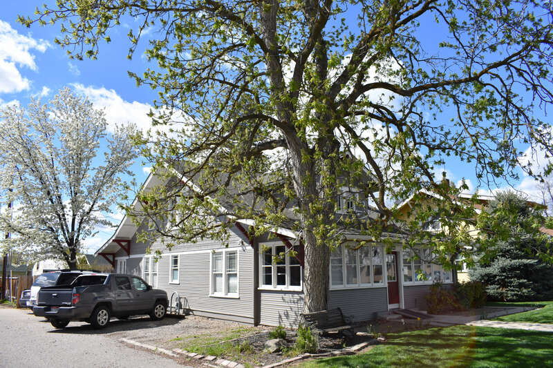 The Clara Hill House in Meridian, Idaho, was constructed in 1920 and is listed on the National Register of Historic Places.