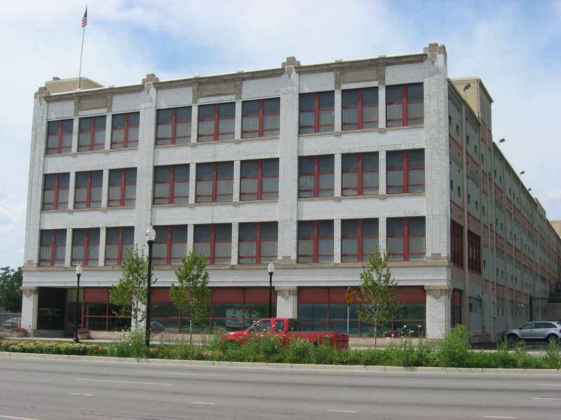 Front and eastern side of the Cole Motor Car Company, located at 730 E. Washington Street in Indianapolis, Indiana, United States.  
Built in 1904, it is listed on the National Register of Historic Places.