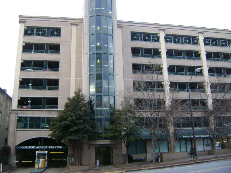 College Ave Parking Garage, Athens GA