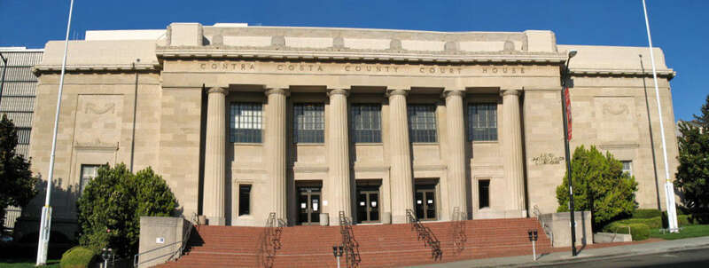 w:National Register of Historic Places listings in Contra Costa County, California.

Contra Costa County Hall of Records, 725 Court St, Martinez, California, USA. Now the Contra Costa County Court House. Photographed 2008-09-14 from the west side of