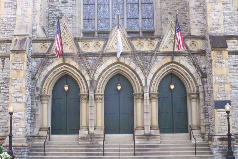 Covenant-First Presbyterian Church in Downtown Cincinnati, Ohio.