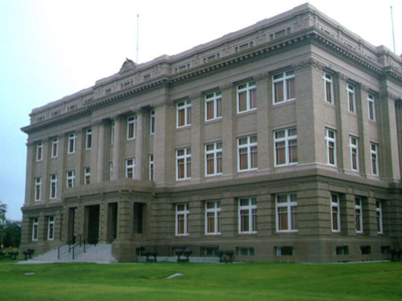This is a picture of the 1912 Courthouse now known as the Oscar Dancy Courthouse in Brownsville, Texas, United States. It served as Cameron County Courthouse until approximately 1980, when a new county courthouse was dedicated on Harrison Street.
In