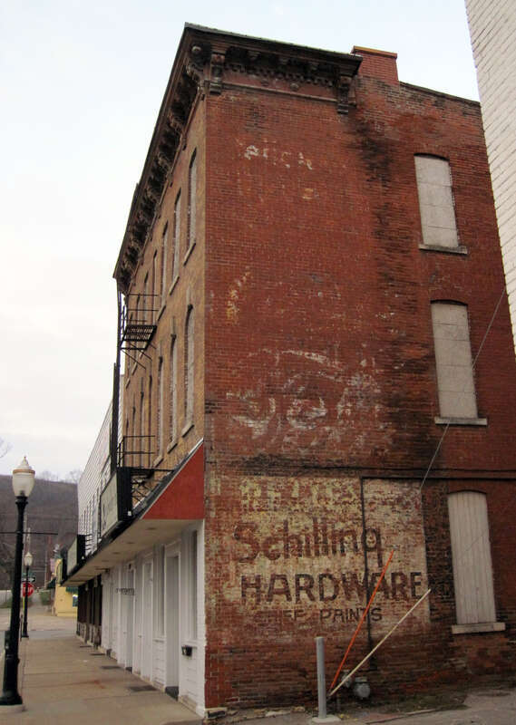 Ghost sign, Dubuque. Part of a series.