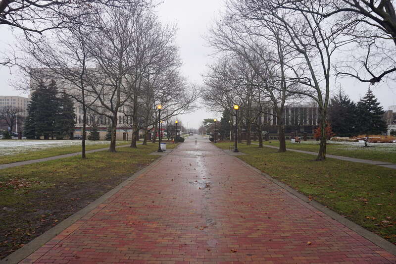 Pallister Park in Detroit, Michigan (United States).