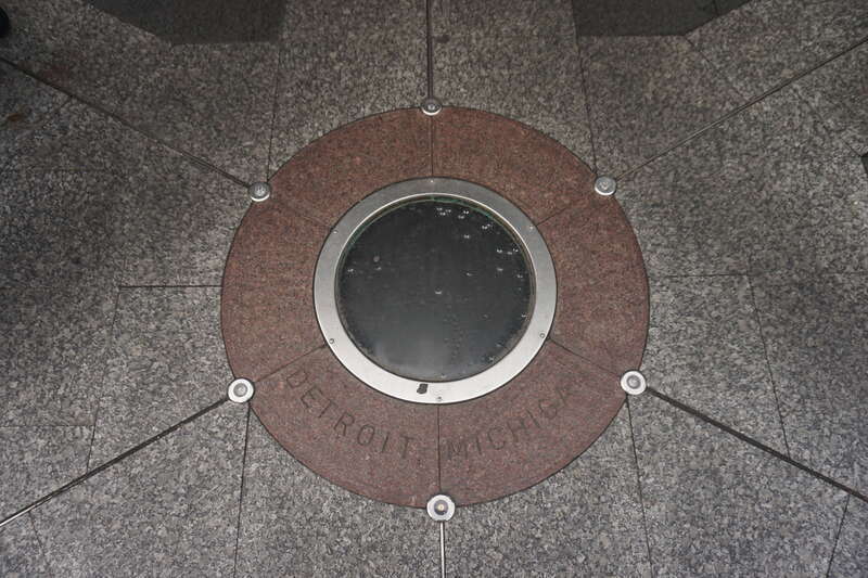 The Point of Origin in Detroit, Michigan (United States).