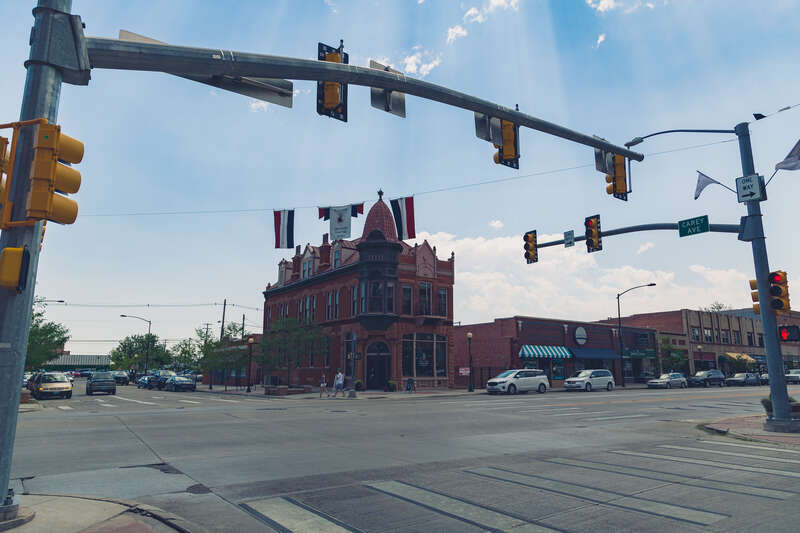 Downtown Cheyenne, Wyoming. The building in the center is the Tivoli Building.






This is an image of a place or building that is listed on the National Register of Historic Places in the United States of America. Its reference number is