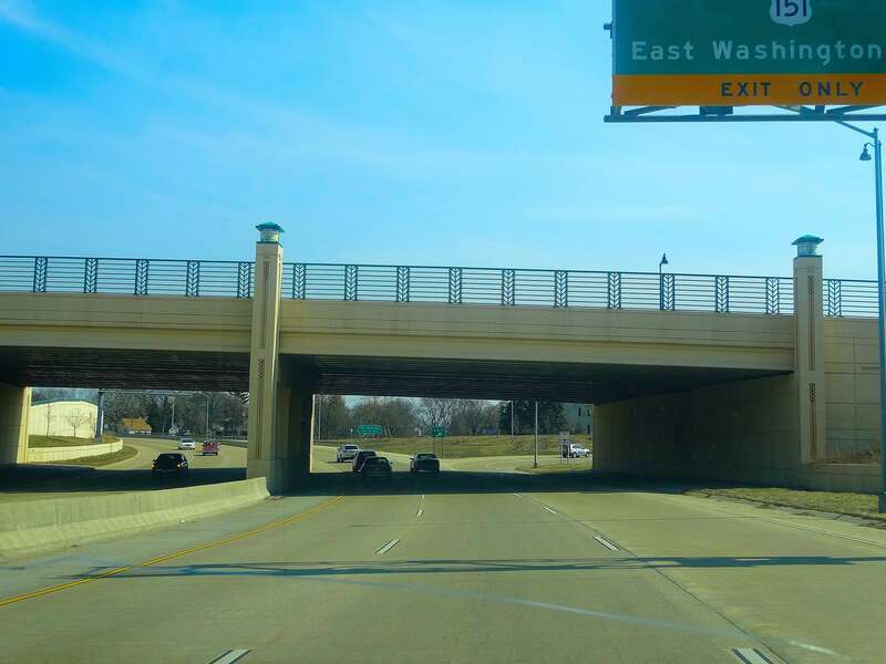 East Washington Ave  Overpass