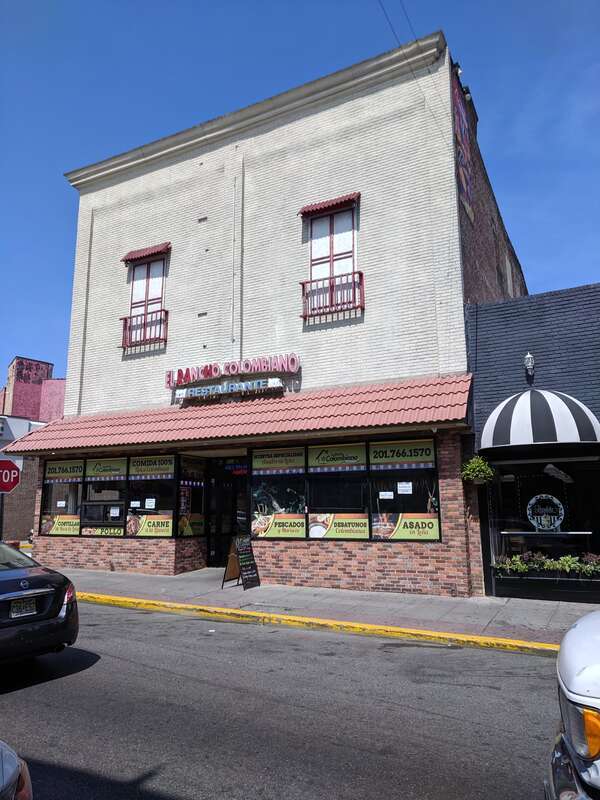 El Rancho Colombiano Restaurant on Bergenline Avenue in Union City, New Jersey.