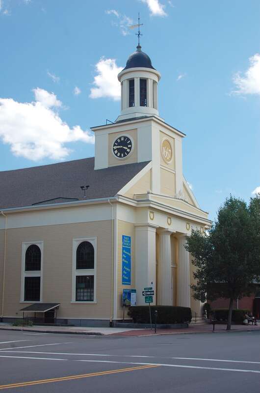 First Parish Church, a Unitarian Universalist congregation in Beverly, Massachusetts.