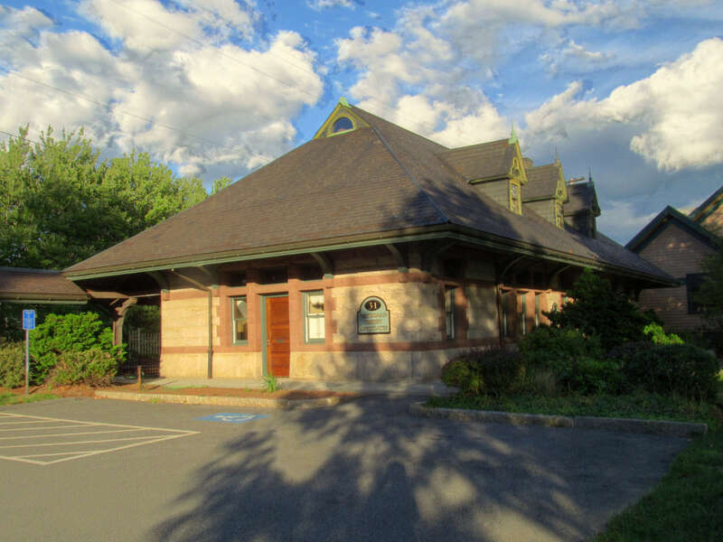 The former Westborough station in September 2016