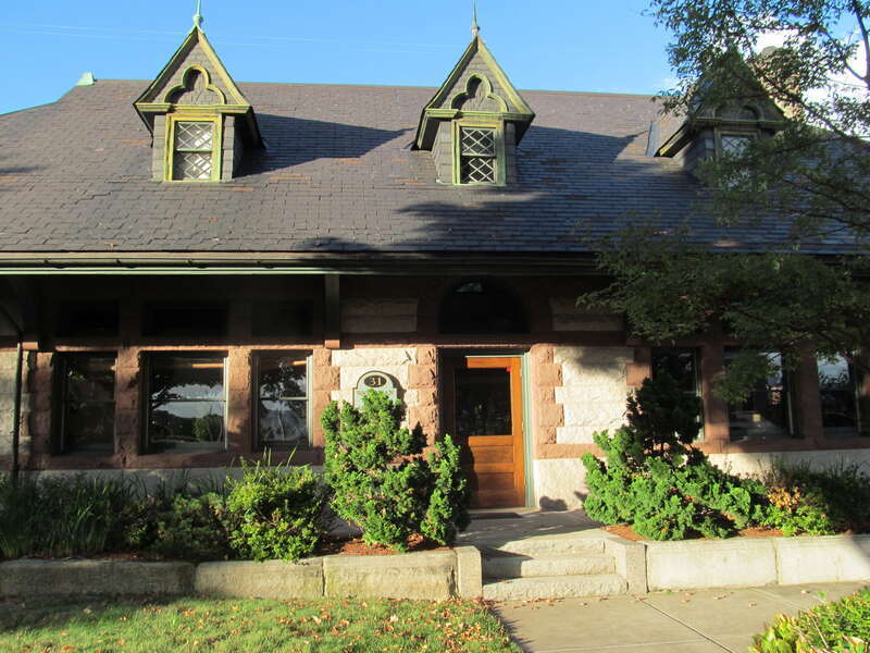 The former Westborough station in September 2016