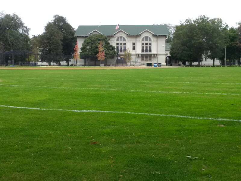 A beautiful park, in a mostly beautiful neighborhood with a few beach heads of gentrification, a neighborhood that has nothing wrong with it that a little proactiveness and commitment on the part of its current residents wouldn't cure.
