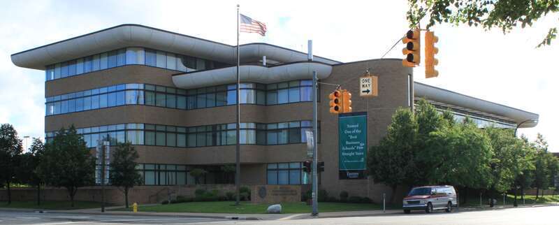 Gary M. Owen College of Business Building, Eastern Michigan University, downtown Ypsilanti