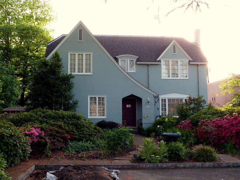 The Max GeBauer House (built 1925), located at 15 Corning Court in Medford, Oregon, United States, is a component of the Corning Court Ensemble. The ensemble as a whole is listed on the US National Register of Historic Places.
