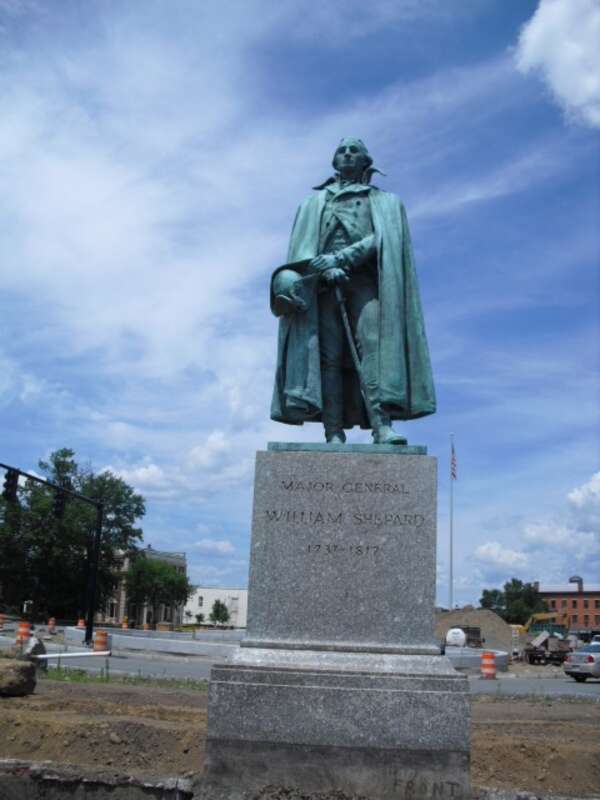General William Shepard Monument by Augustus Lukeman . Dedicated in Westfield, Massachusetts on September 3, 1919.