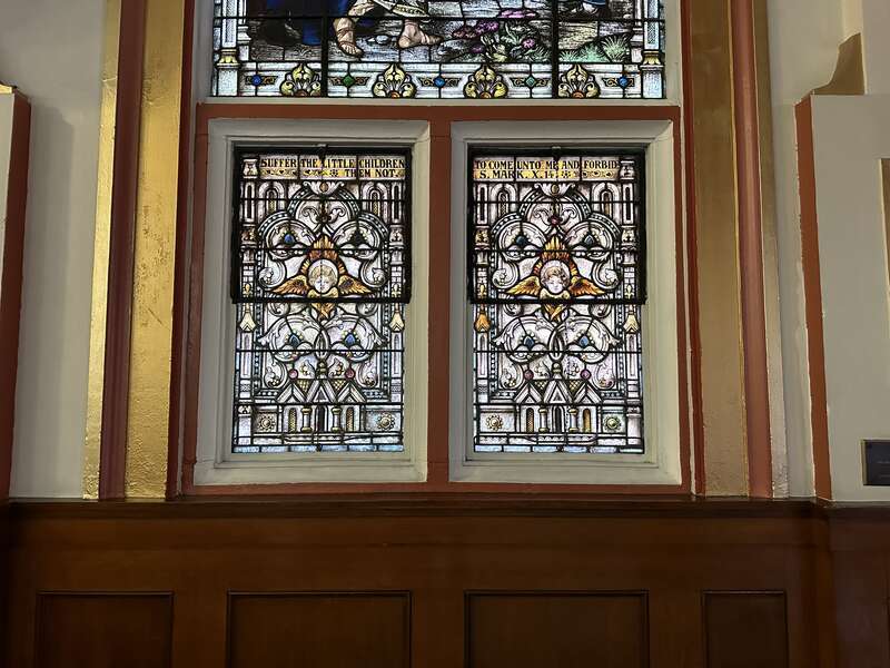 Gesu Catholic Church Downtown Miami FL interior, November 2022