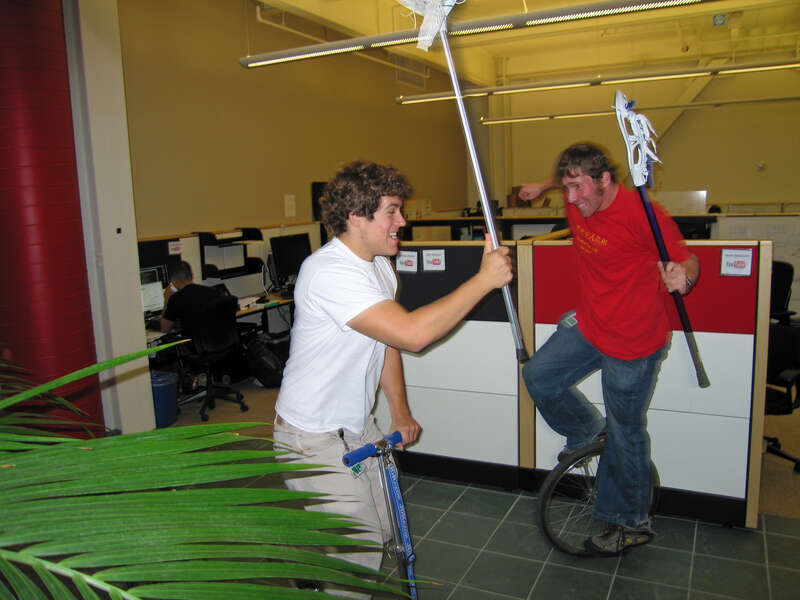 Greg and Eric At YouTube