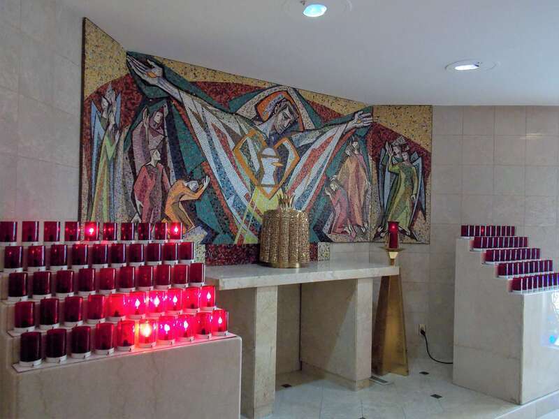 The Blessed Sacrament Chapel in Guardian Angel Cathedral in Las Vegas.