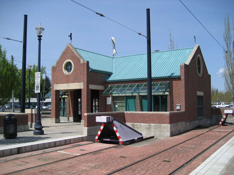 Hatfield Government Center Station in Hillsboro, Oregon