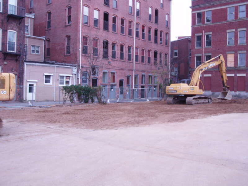 MassDEP directs response actions at an Underground Storage Tank (UST) site on Maple Street in Holyoke, Massachusetts - part of the planned Multimodal Transportation Center. The environmental assessment and cleanup work is funded under the American